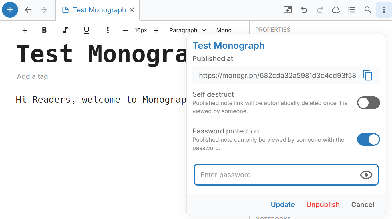 Monograph